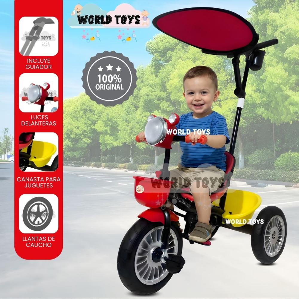 Triciclo con Guiador JANUCK Edición Especial Red