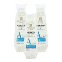 PACK 3 ACONDICIONADOR KERATINA 3 EN 1 800ML PERFECT CARE