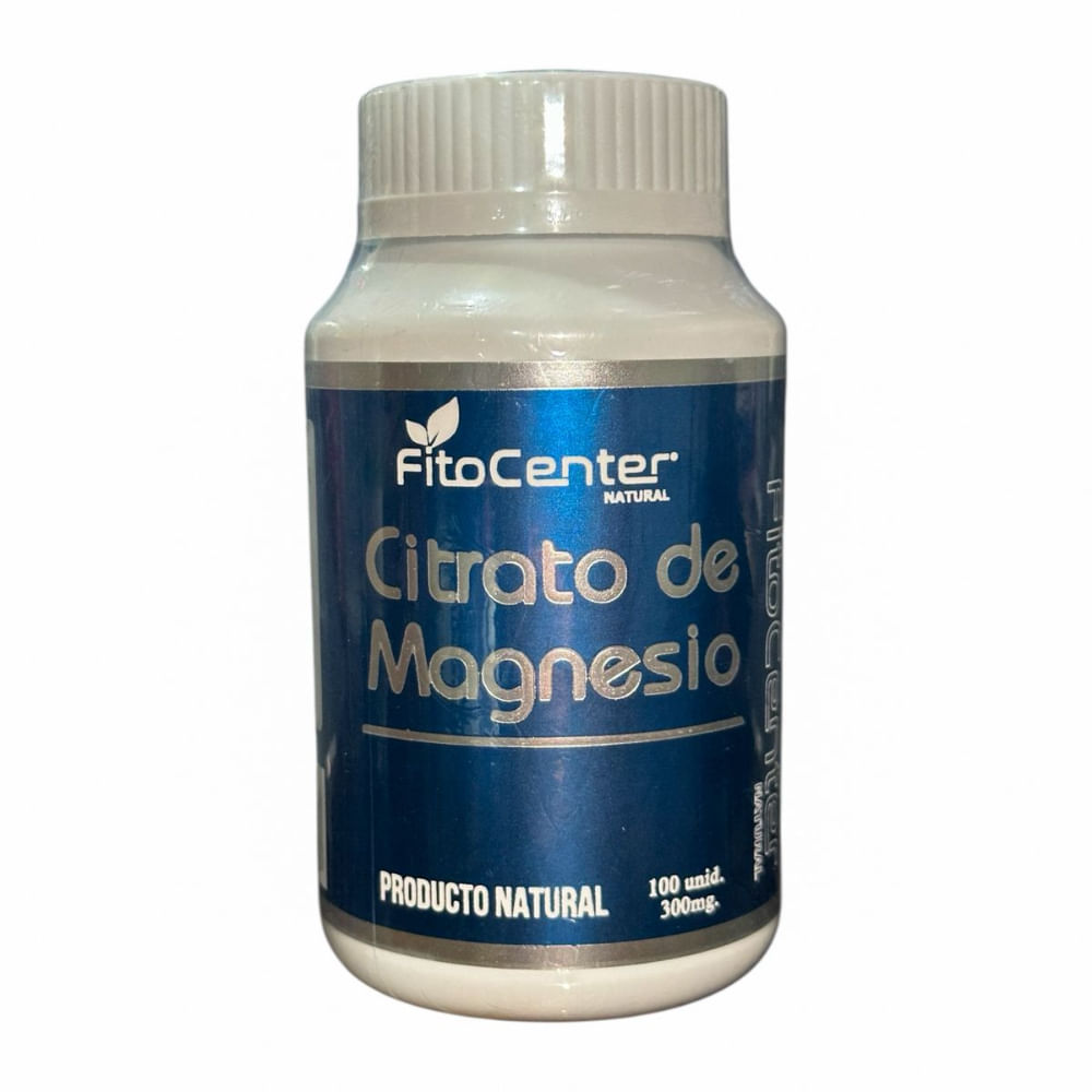 CITRATO DE MAGNESIO  CAPSULA 100 UND 300 MG