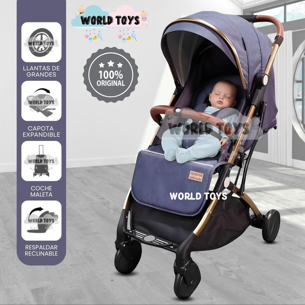 Coche Maleta de Paseo SEKKI GOLD Versión Limitada Blue