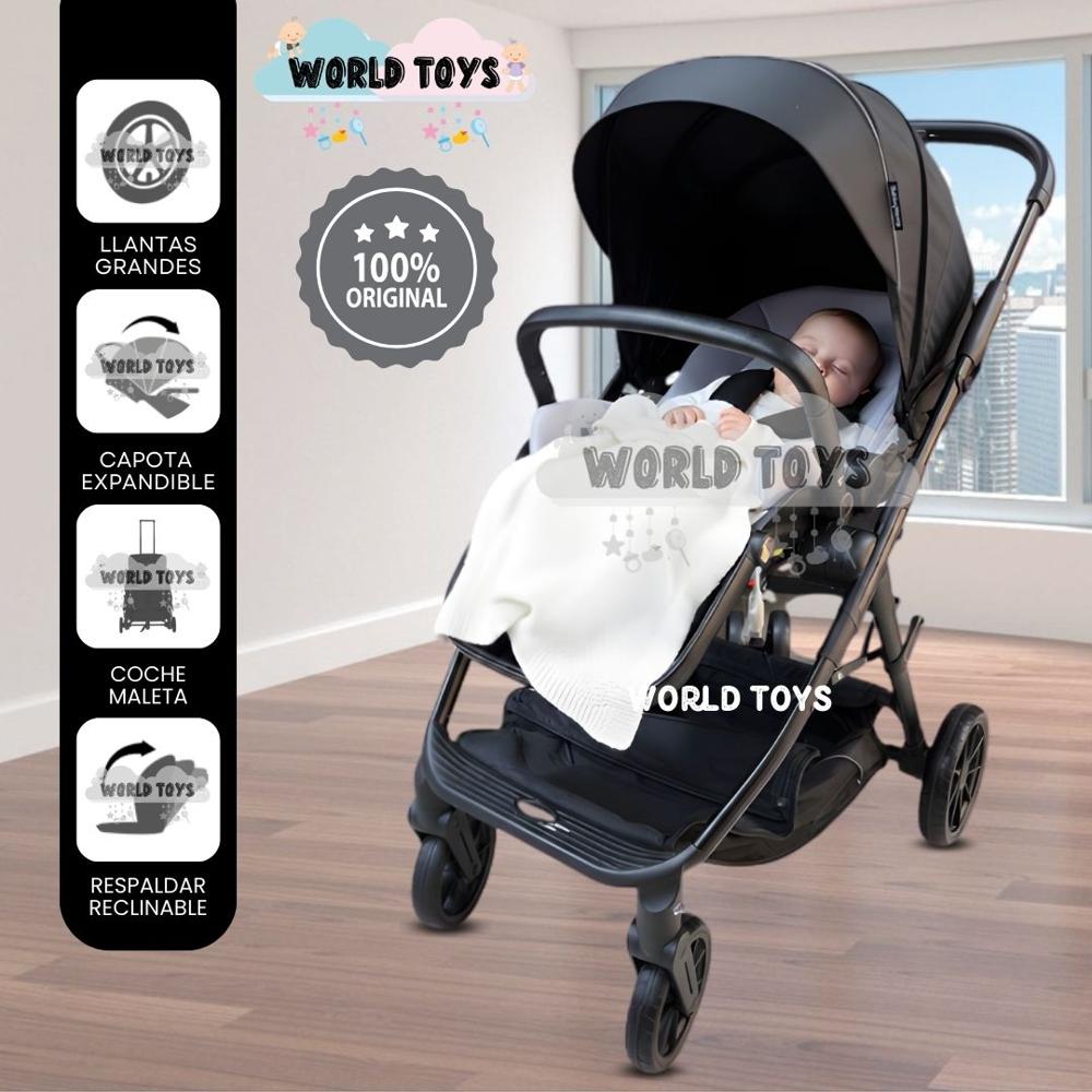 Coche Maleta de Paseo CHICAGO Edición Exclusiva Black