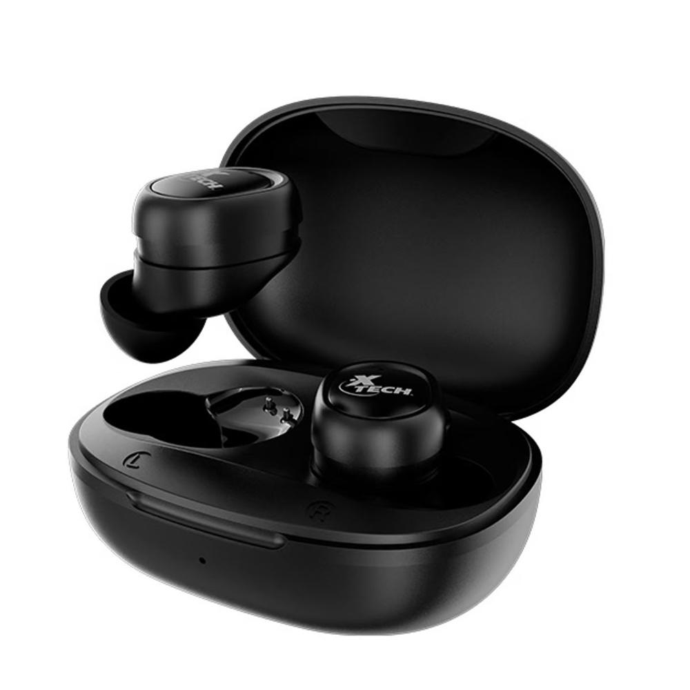 AUDIFONO CON MICROFONO XTECH XOUND TRUE WIRELESS BT BLACK  XTH-701