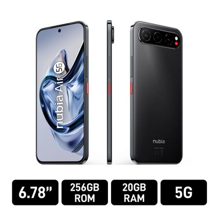 Celular Zte Nubia Air 8GB + 256GB Negro
