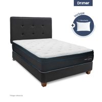 Dormitorio DRIMER Gravity Antiacaros 1.5 Plazas  + 1 Almohada