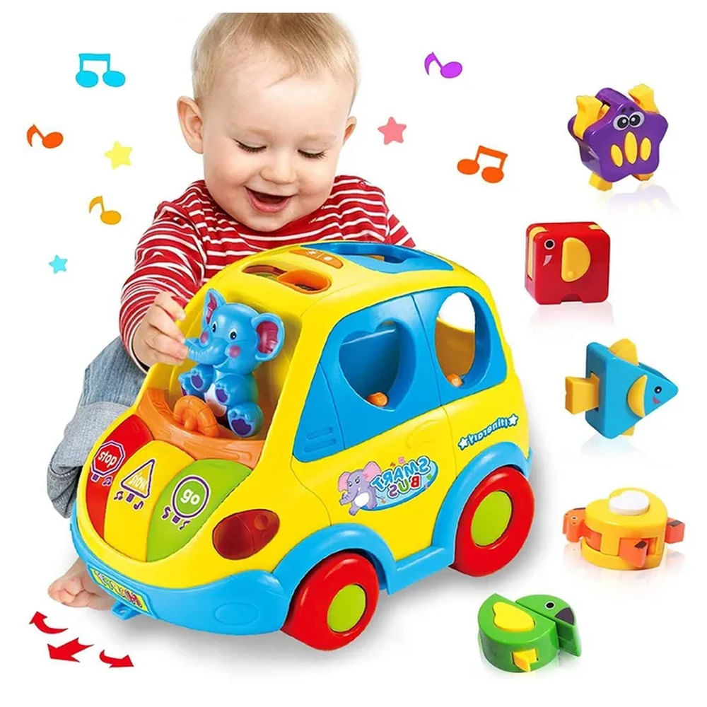 Juguete Autobús Inteligente con Luces Hola 896