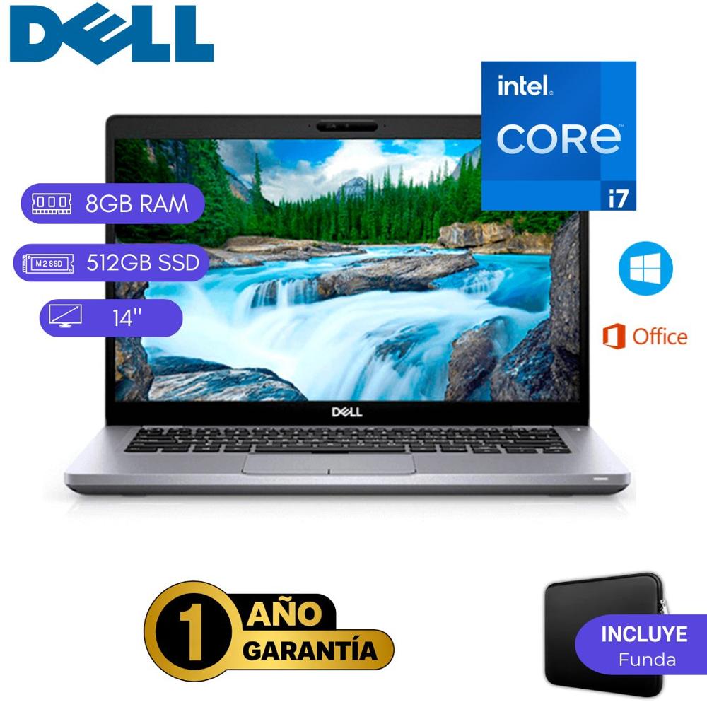 DELL LATITUDE 5410 seminueva - CI7 10MA - 8GB DDR4 - 512GB M.2 - 14 Pulgadas