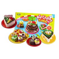 Masa Moldeable Juguete Pastel de Cumpleaños para Niños