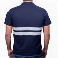 POLO DE TRABAJO CON CINTAS REFLECTANTES HOMBRE