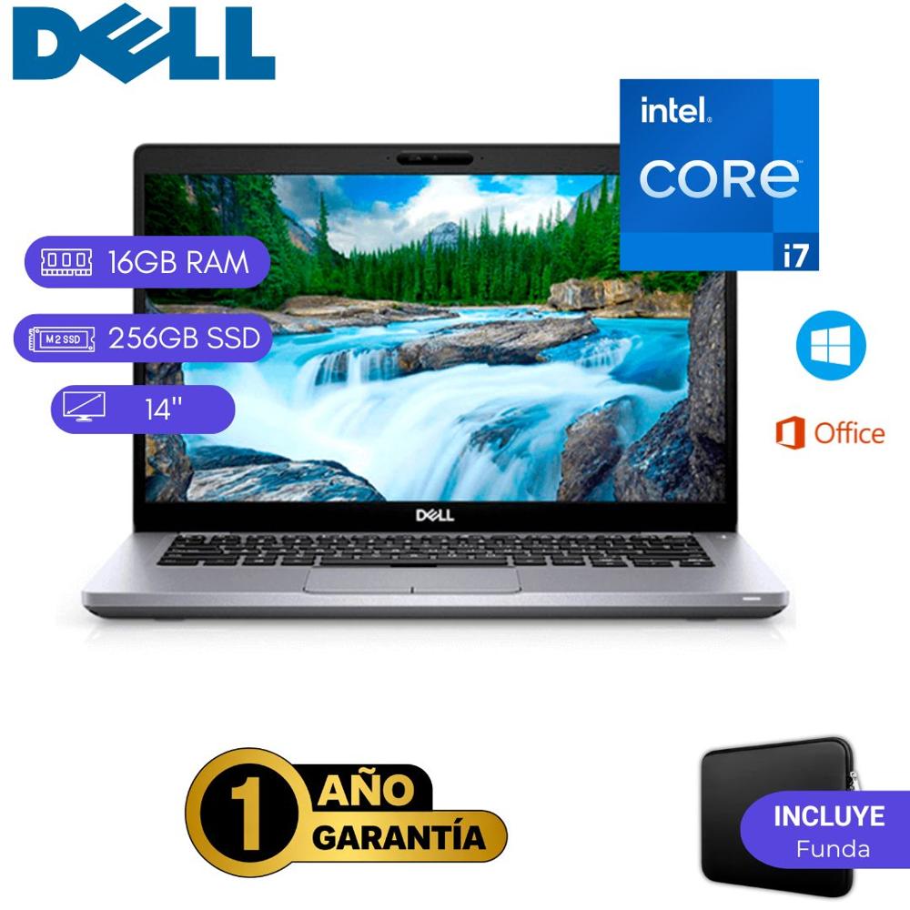 DELL LATITUDE 5410 seminueva - CI7 10MA - 16GB DDR4 - 256GB M.2 - 14 Pulgadas