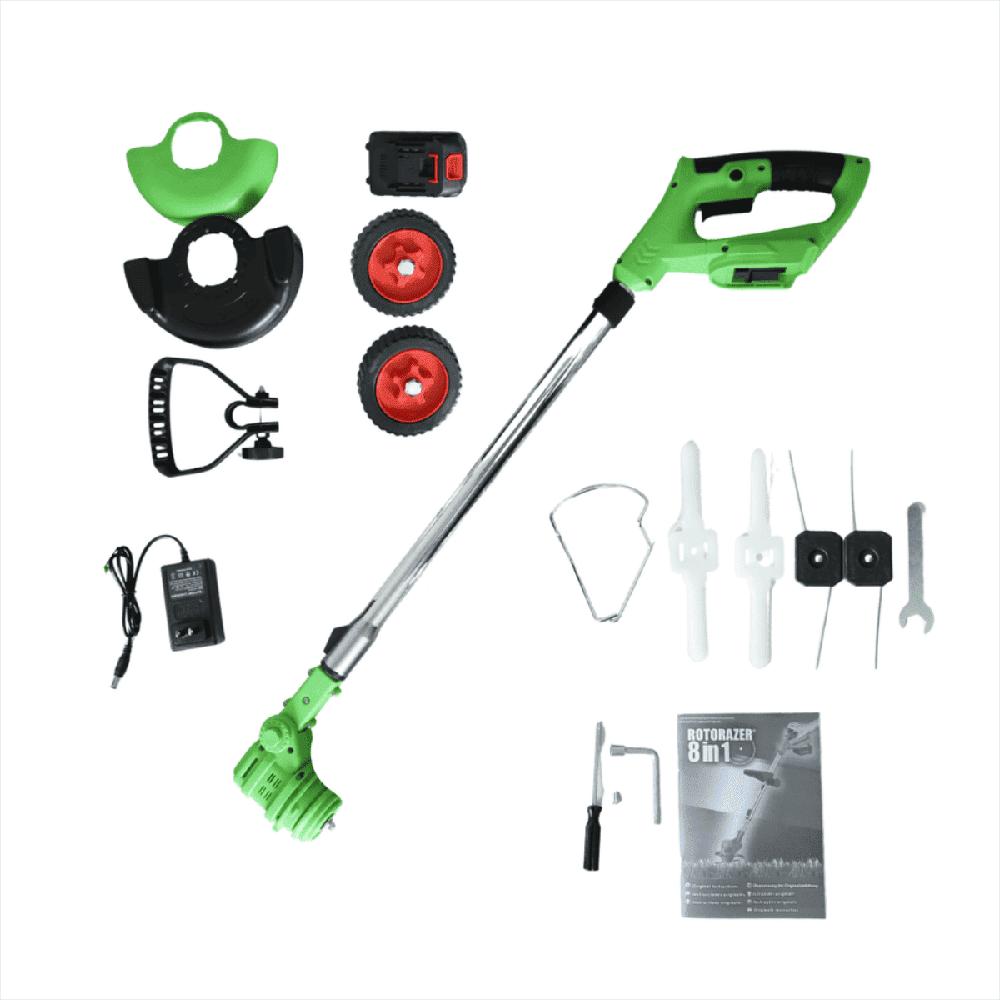 Cortadora de Césped Rotorazer 8 en 1