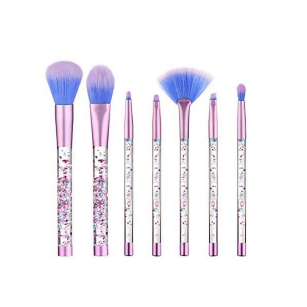 Set de brochas para maquillaje de 7 piezas