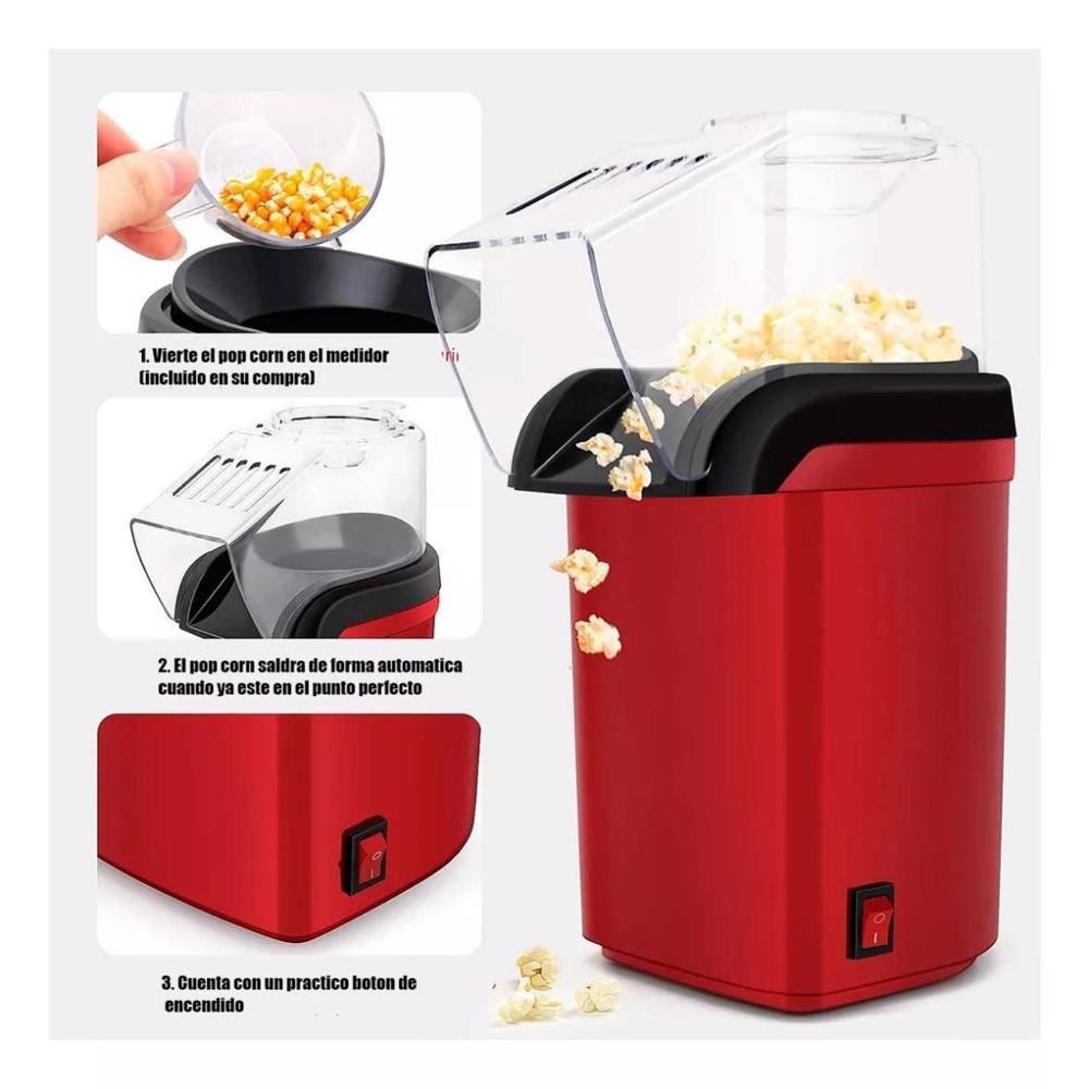 Máquina de Canchita Popcorn Ideal para Películas y Reuniones MOD1