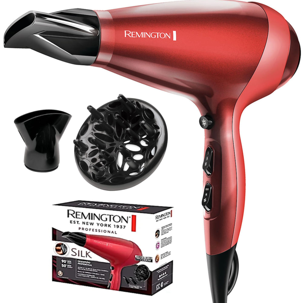Secadora de Cabello Remington Silk 2400 Watts AC9096.