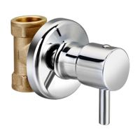 Llave de ducha sin salida Equa Cromada Orange