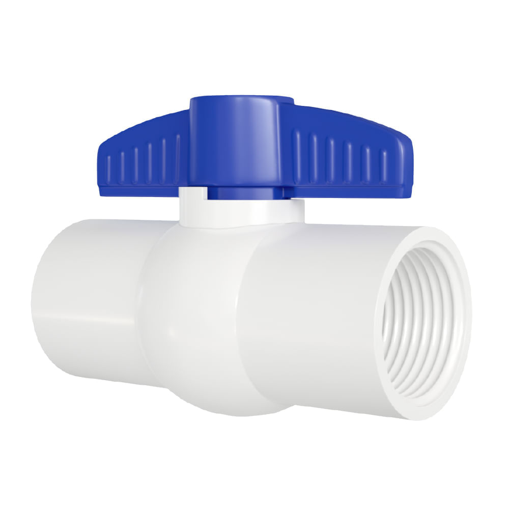 Válvula de PVC Pavco Modelo 933890 Gris de 1/2 Pulgada