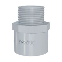 Adaptador PVC EnRoscado Mod. 93502""2"" Gris Agua Fría Pavco