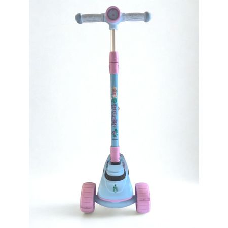 Triscooter Frozen Con Luces Celeste