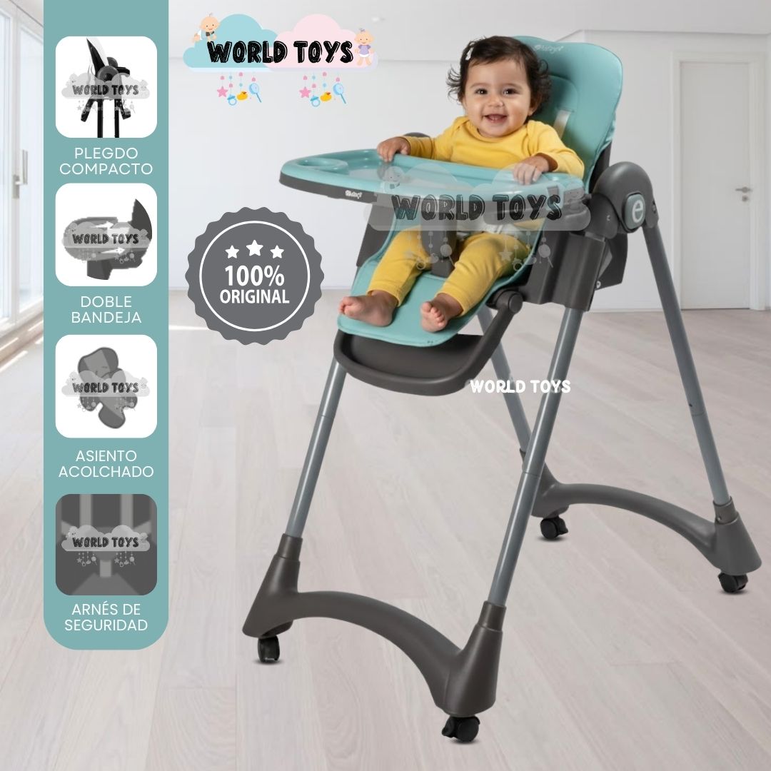 Silla de Comer Plegable ALAI Blue