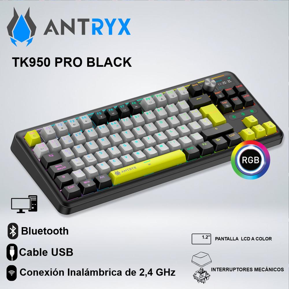 TECLADO GAMER ANTRYX TK950 PRO BLACK
