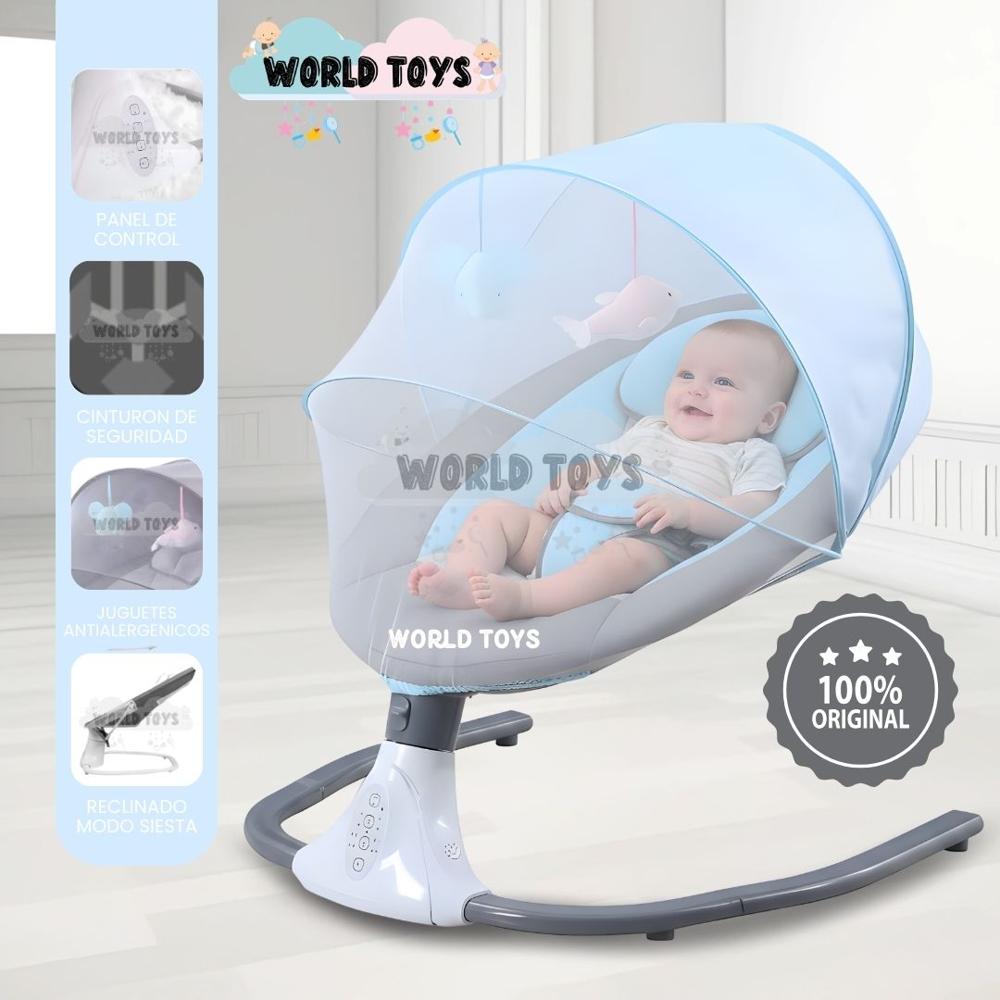 Silla Mecedora Didáctica MOLLY Edición Exclusiva Light Blue