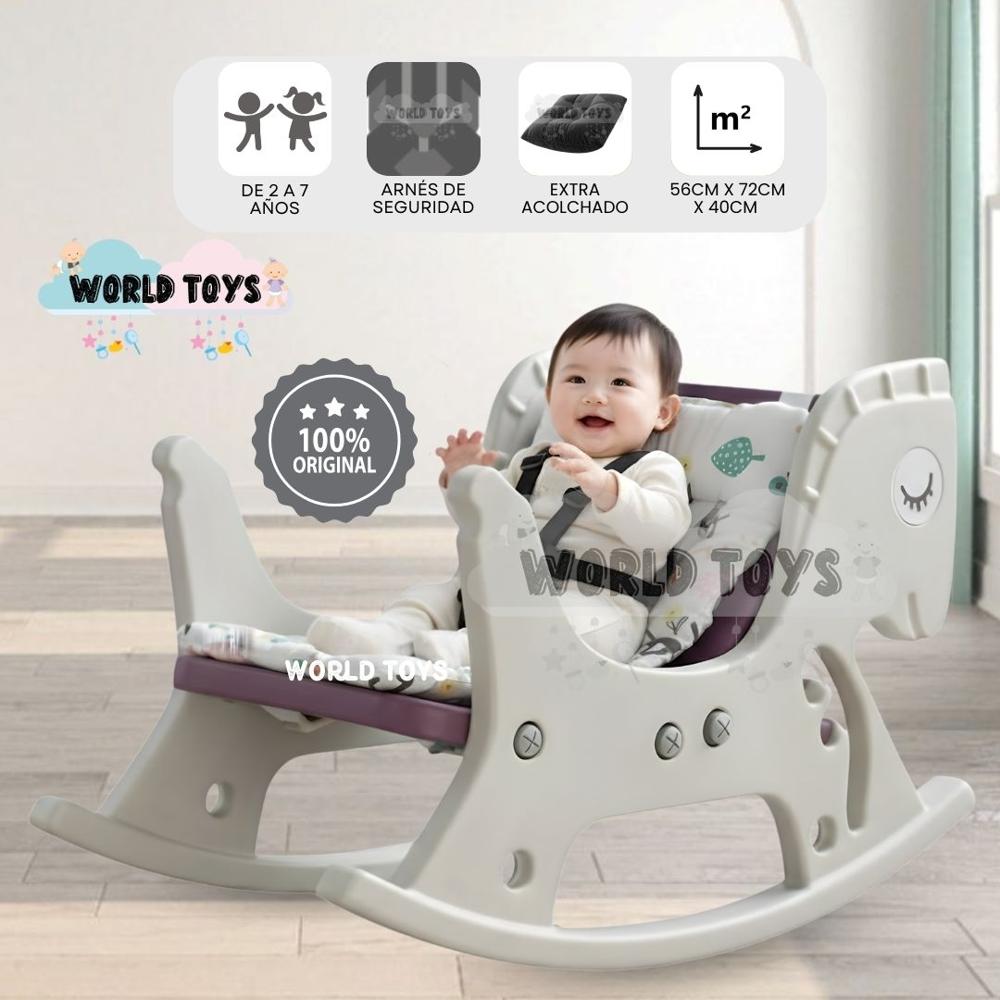 Silla Mecedora PONNY BOO Edición Limitada Light Gray