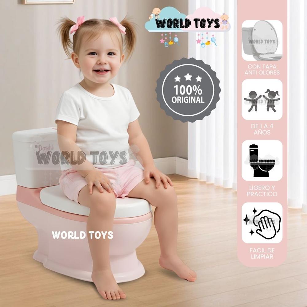 Baño de Entrenamiento para Bebé BABY POTTY Edición Limitada Pink