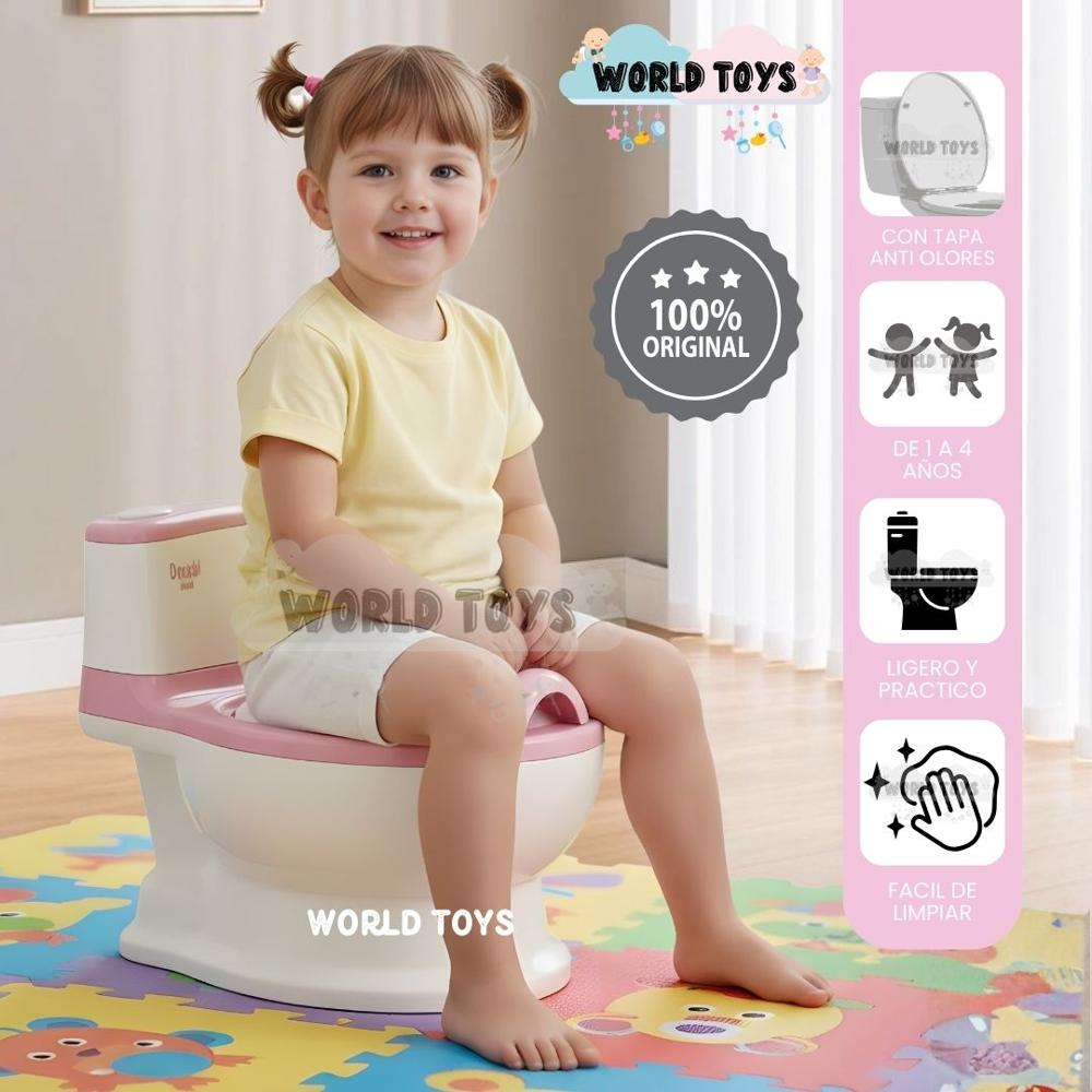 Baño de Entrenamiento Baby FIRST STEP Edición Exclusiva Pink