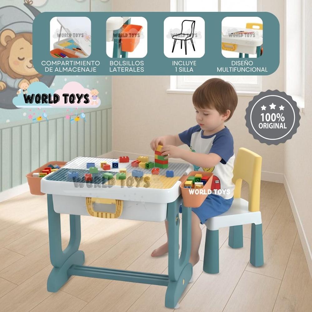 Mesa Multifuncional Para Niños DREAM DESK Edición Exclusiva Green