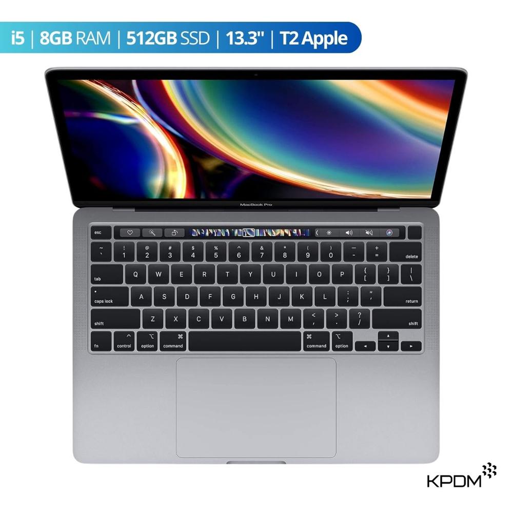 MacBook Pro 2020 13.3” i5 8GB RAM + 512GB SSD Gris Espacial Reacondicionado Grado A