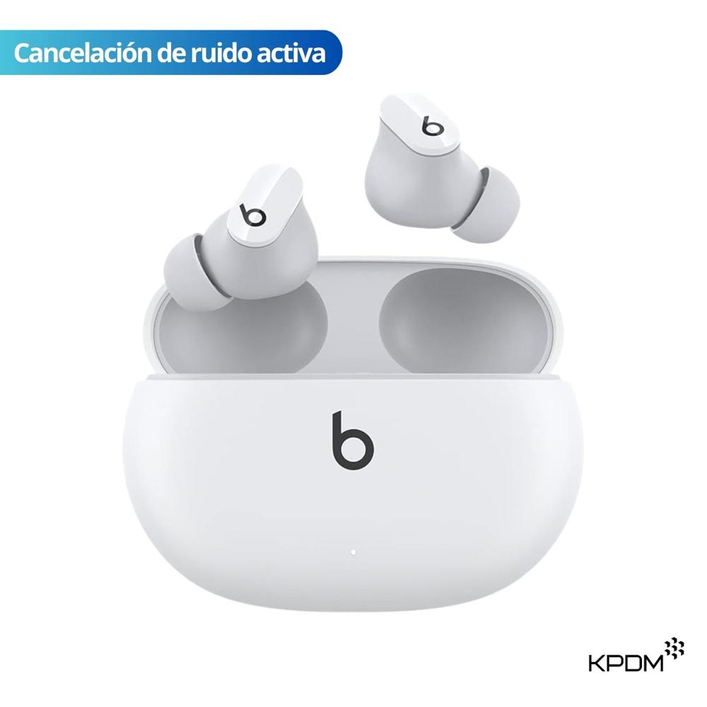 Beats Studio Buds Blanco con Cancelación de Ruido Reacondicionado