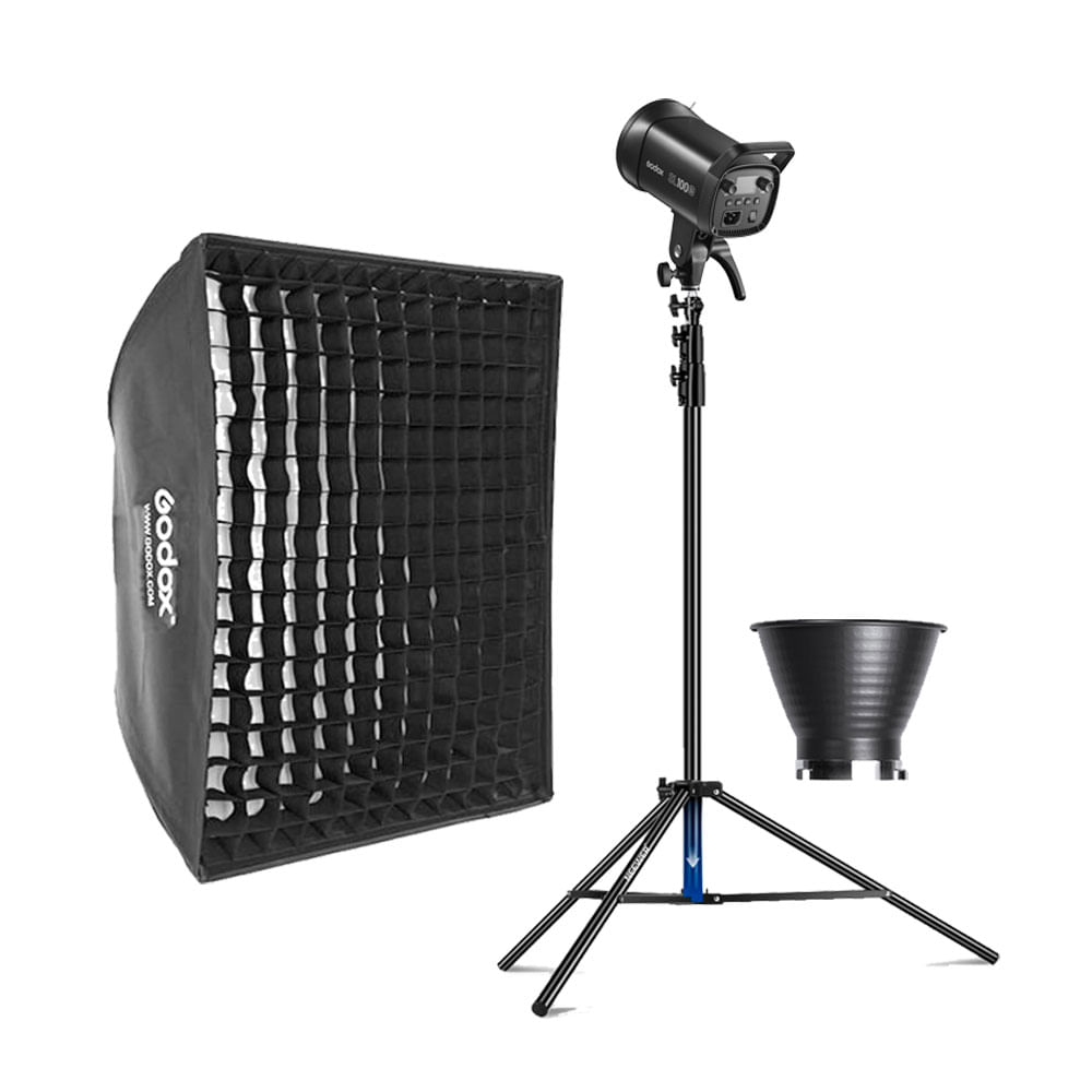 Luz Continua Godox SL100BI - Parante - Softbox FW6060