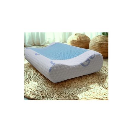 ALMOHADAS ORTOPEDICAS VISCOELASTICAS CON GEL REFRESCANTE Blanco