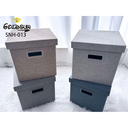 CAJA ORGANIZADORA DE ALMACENAMIENTO 30CM GRIS Gris