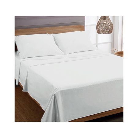 JUEGO DE SÁBANAS 4 PIEZAS 4200 HILOS 2 PLAZAS Aguamarina