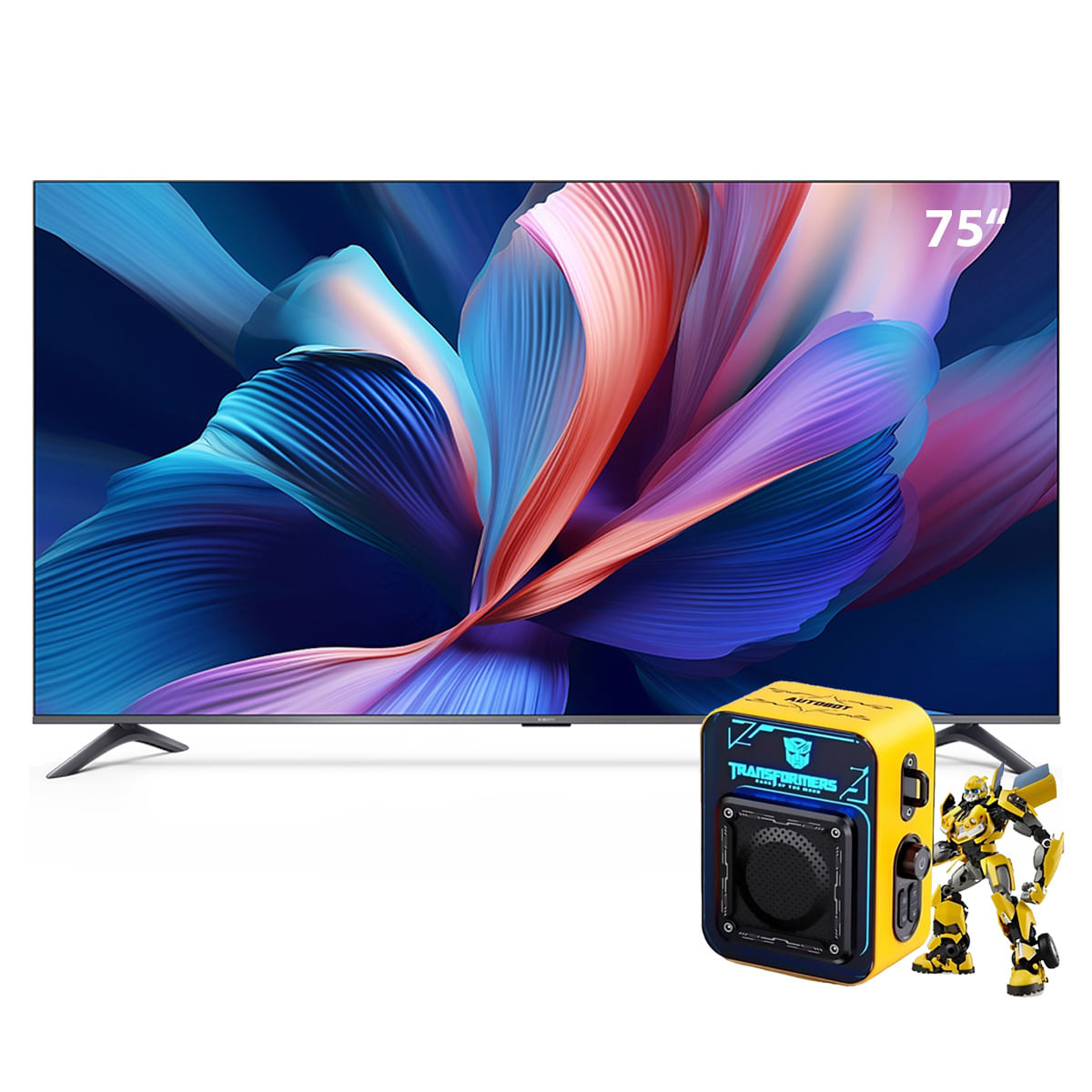 Televisor Xiaomi Smart TV A Pro 75 QLED 4K Ultra HD 2026 - Google TV