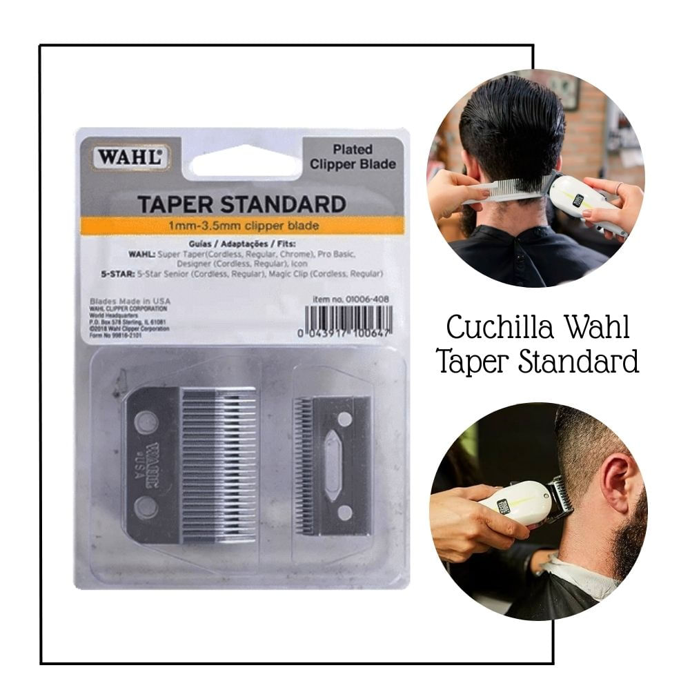 Cuchilla de Repuesto Wahl 1 mm-3.5 mm Taper Standard