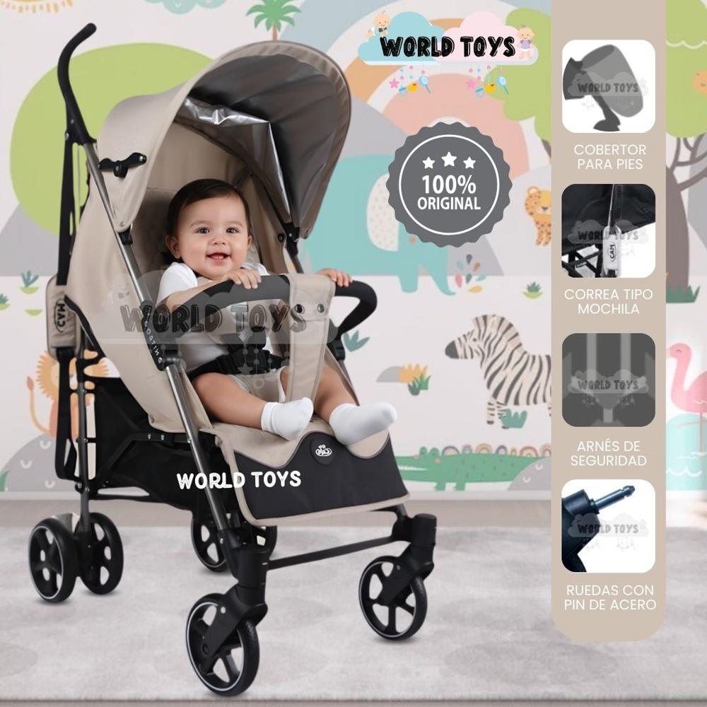 Coche Bastón de Lujo BABY NITRO Edición Limitada Beige