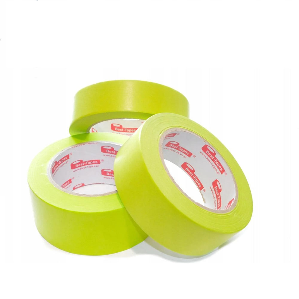 Cinta de Embalaje de Colores 200 Yardas 6 Und Verde