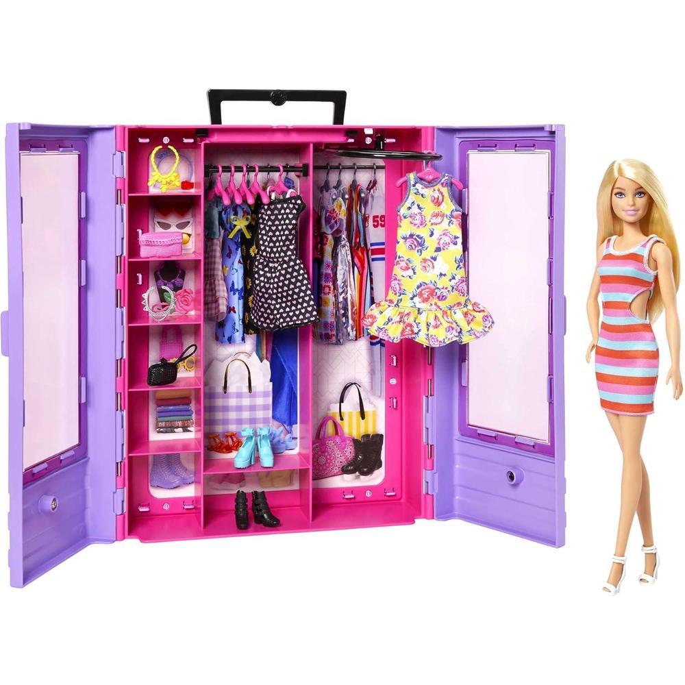 Barbie Set De Juego Barbie Ultimate Closet Con Muñeca Ropa Y Accesorios