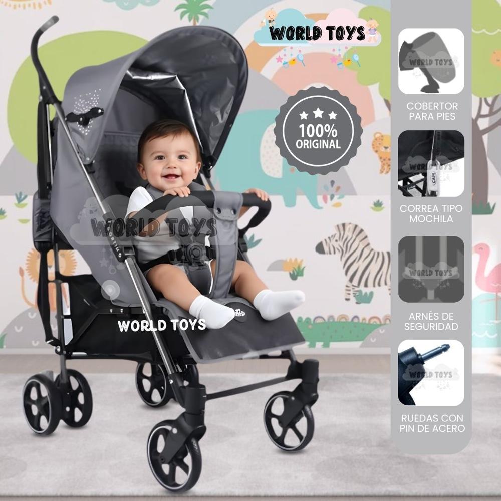 Coche Bastón de Lujo BABY NITRO Edición Limitada Gray