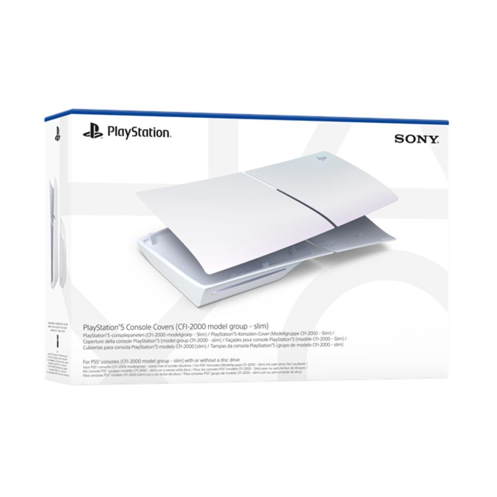 PLAYSTATION COVERS TAPA MODELO SLIM CHROMA PERLA