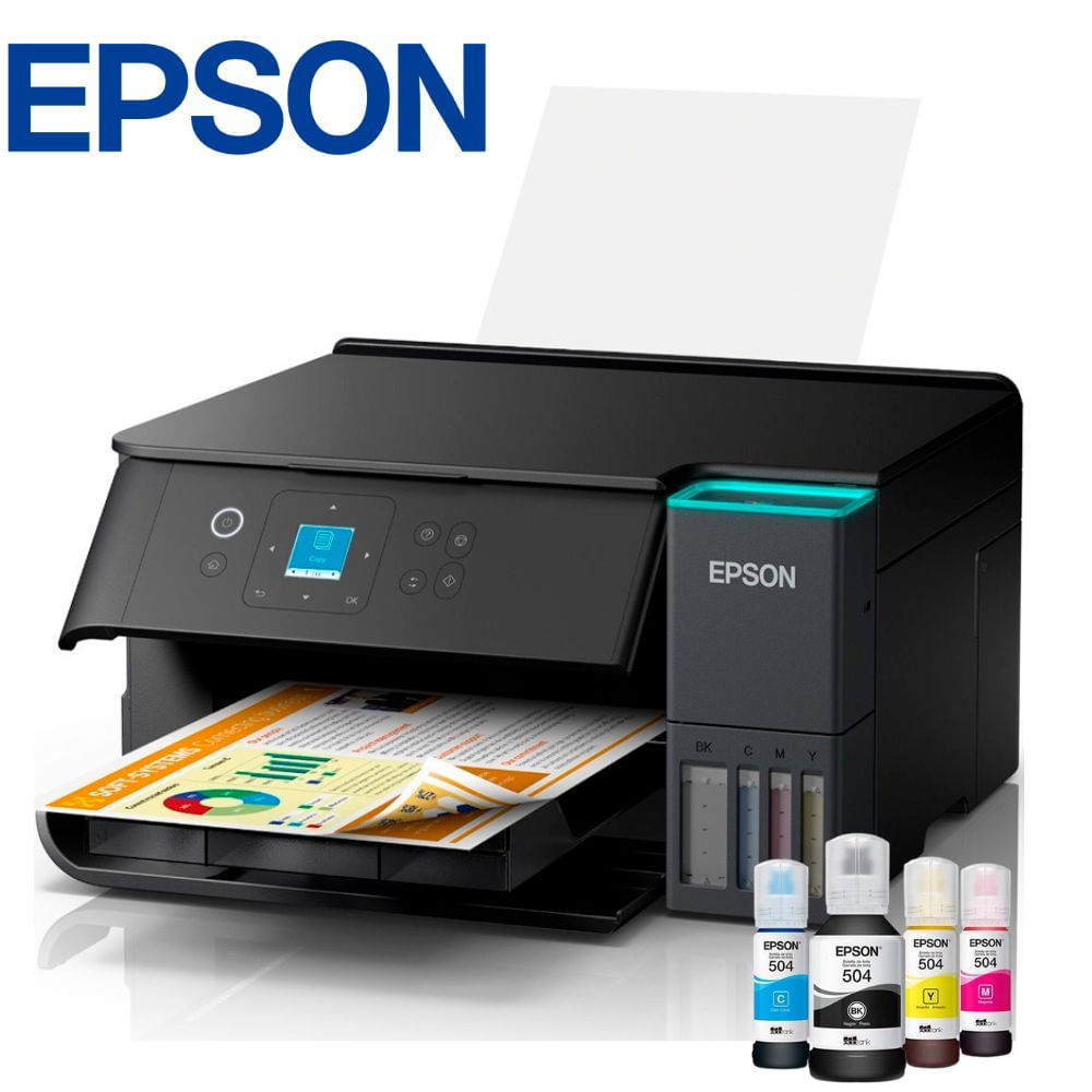 IMPRESORA MULTIFUNCIONAL ECO TANK L4360 WIFI -DUPLEX - Pantalla LCD