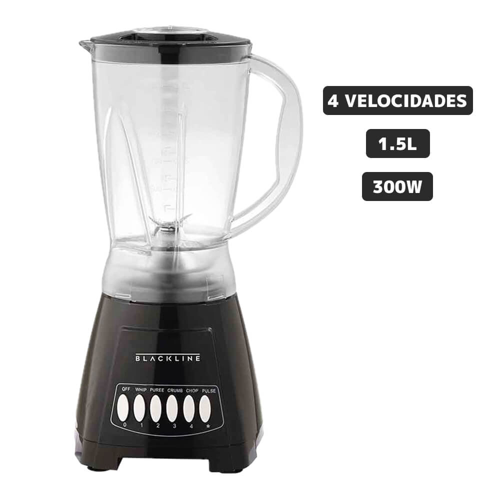 Licuadora BLACKLINE 1.5L 2816P Negro
