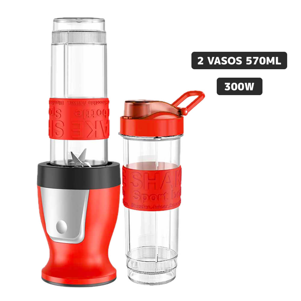 Sport Mixer Tritan BLACKLINE 301 Rojo