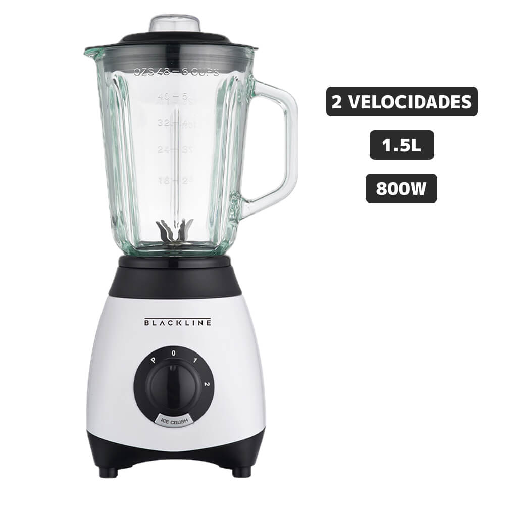 Licuadora BLACKLINE 1.5L 8312H Blanco