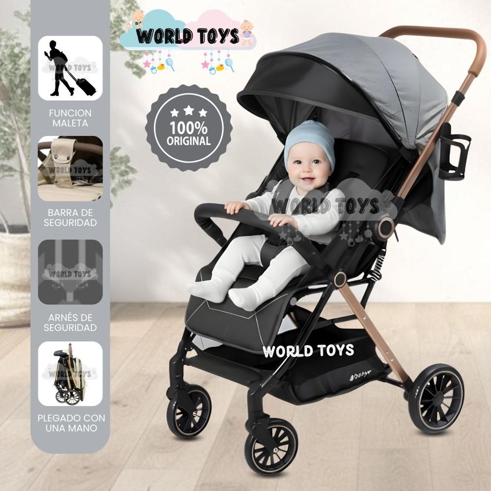 Coche Maleta de Paseo KIBO Edición Exclusiva Gray