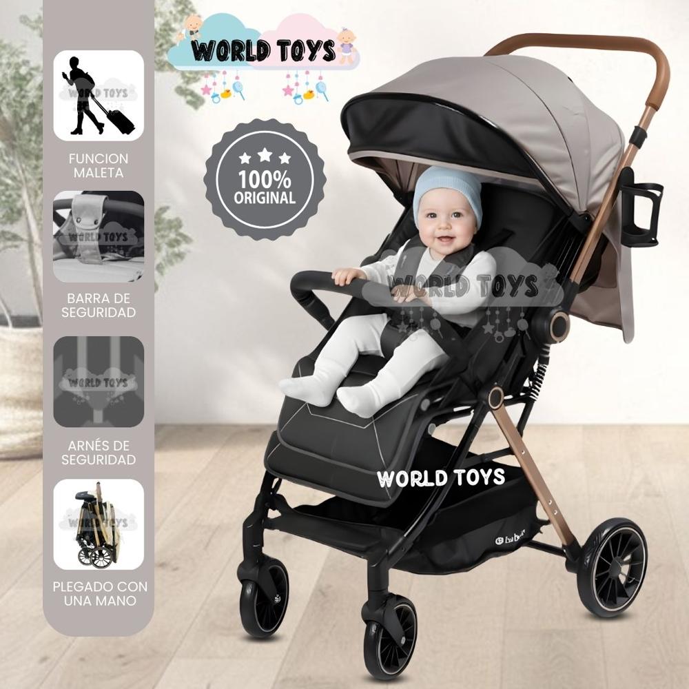 Coche Maleta de Paseo KIBO Edición Exclusiva Beige