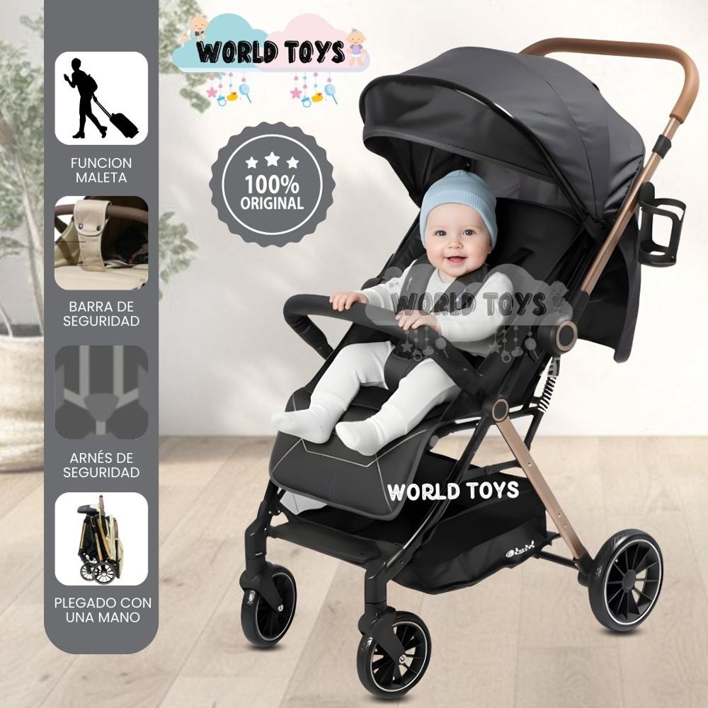 Coche Maleta de Paseo KIBO Edición Exclusiva Black