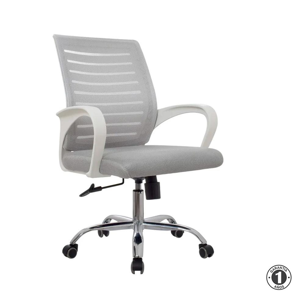 Silla Giratoria Dex Ejecutiva Gris Althea Confort