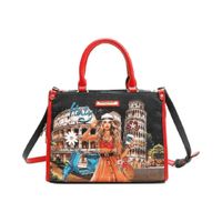Cartera Satchel Martha Travels Italy
